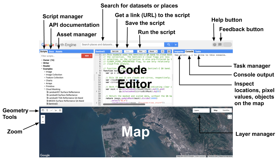 Earth Engine Code Editor