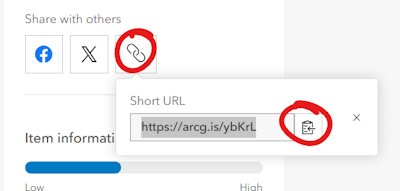 ArcGIS Online Item Details Page URL