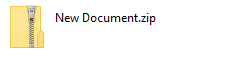 Word document renamed as a zip file