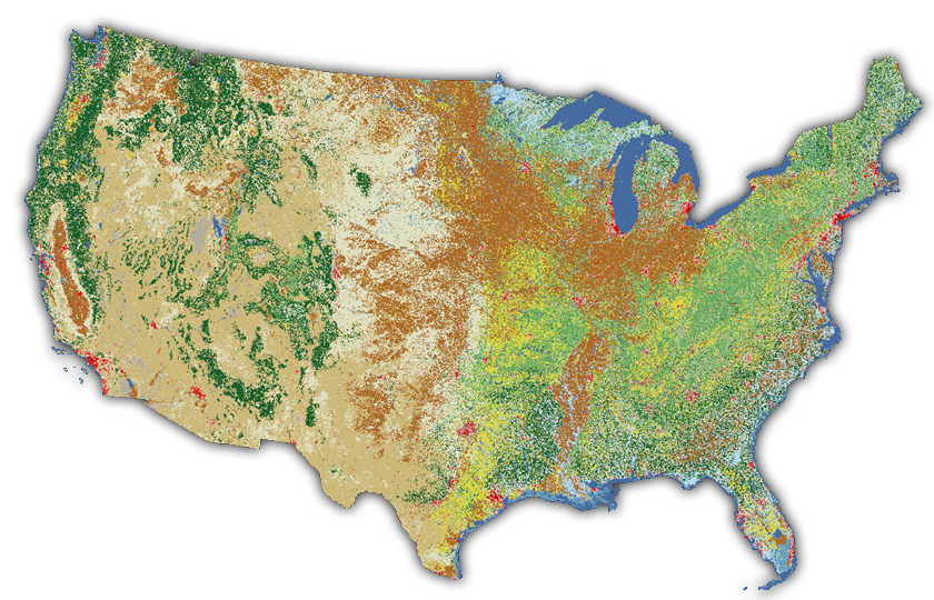 Land cover map